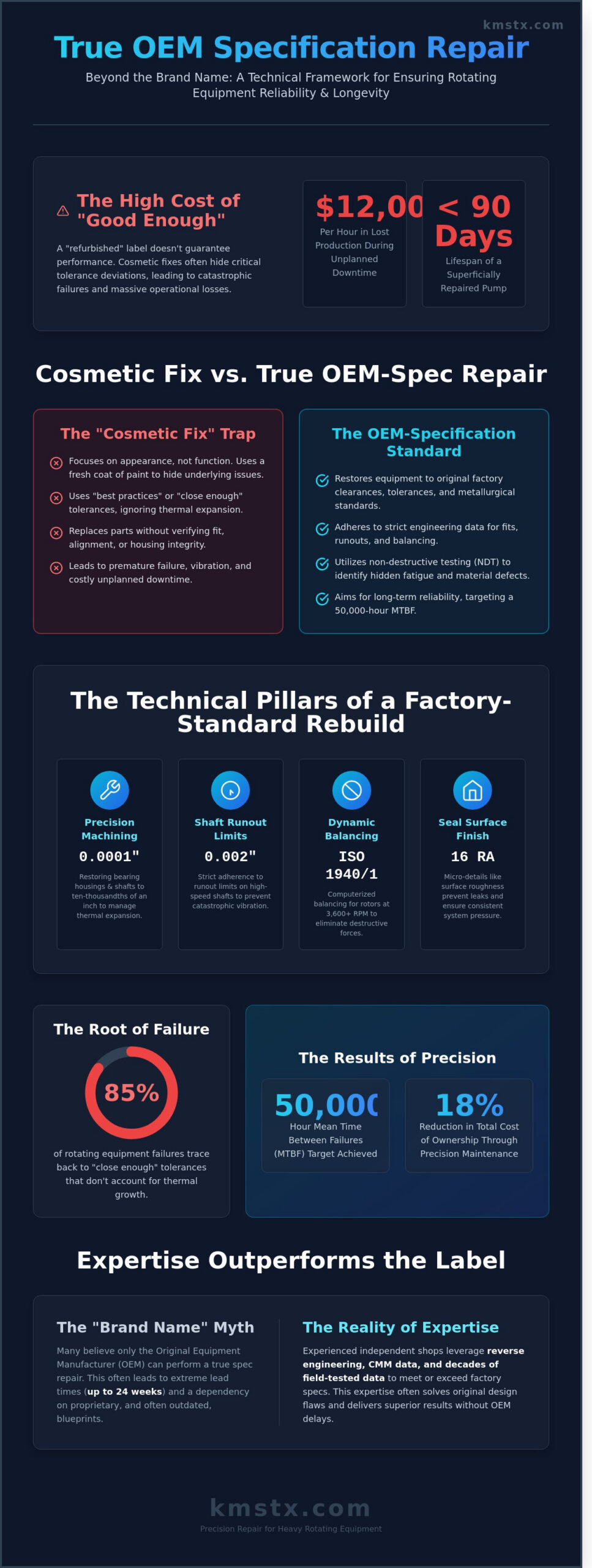 Restoring Industrial Machinery: A Guide to OEM Specification Repair