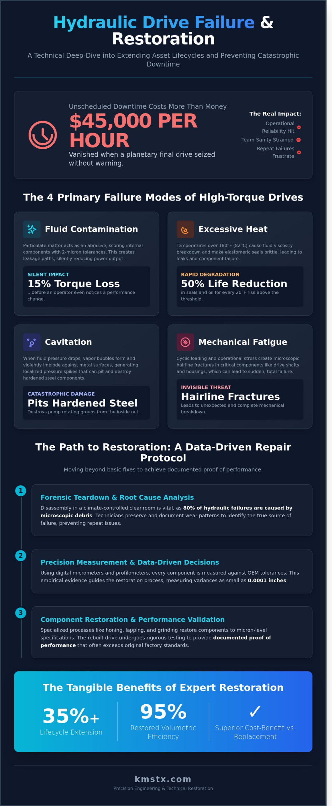 Industrial Hydraulic Drive Repair Services: A Technical Guide to Restoration and Reliability