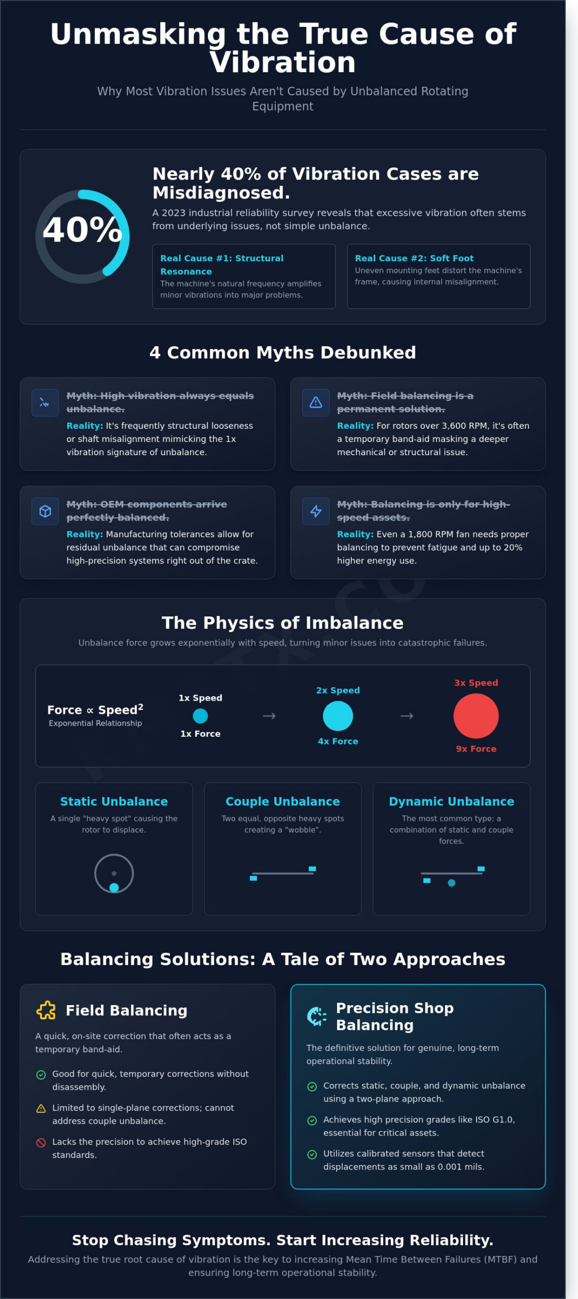 Unbalanced Rotating Equipment: Myth-Busting the Root Causes of Industrial Vibration